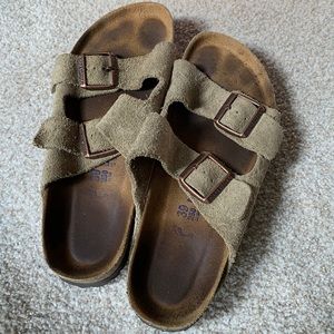 Birkenstock Arizona suede